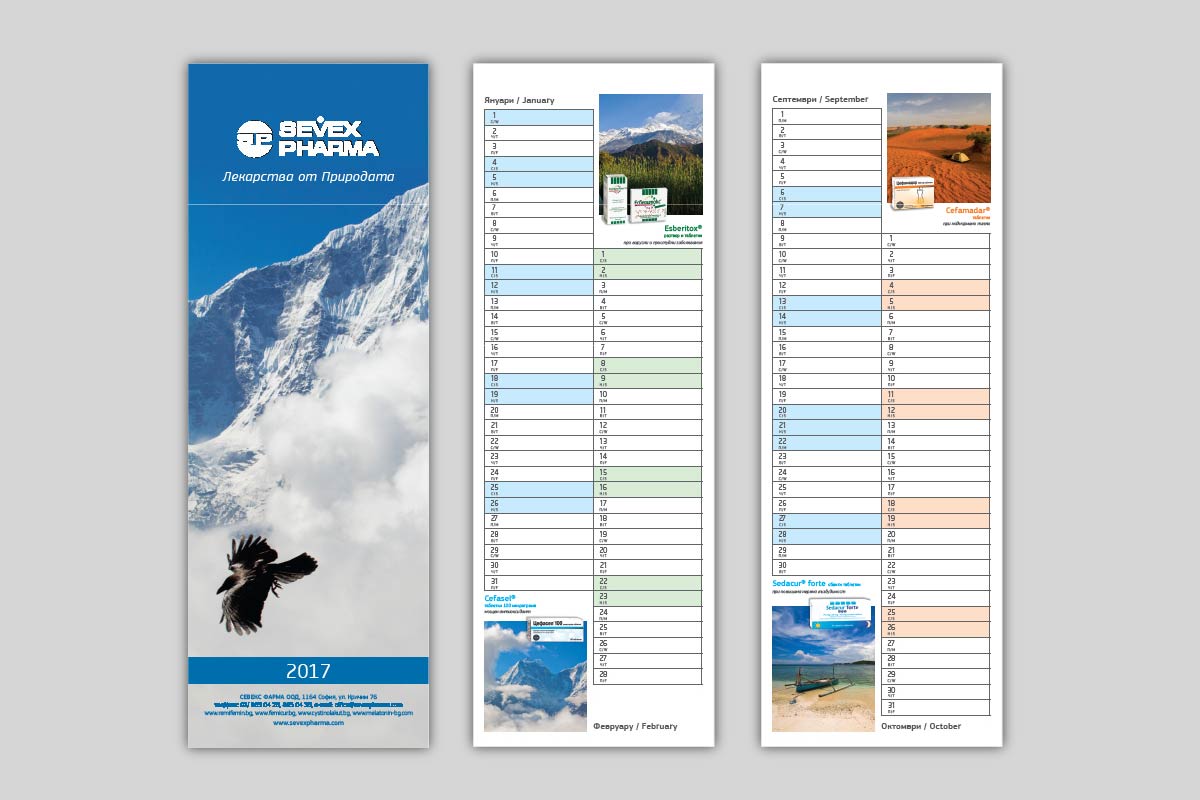 Multi page calendar - Planner type